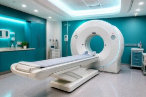 Sala de tomografía computarizada CT en San Juan MRI & CT Center, Santurce Puerto Rico